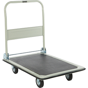 Roughneck Steel Folding Handle Platform Cart 660 lbs.